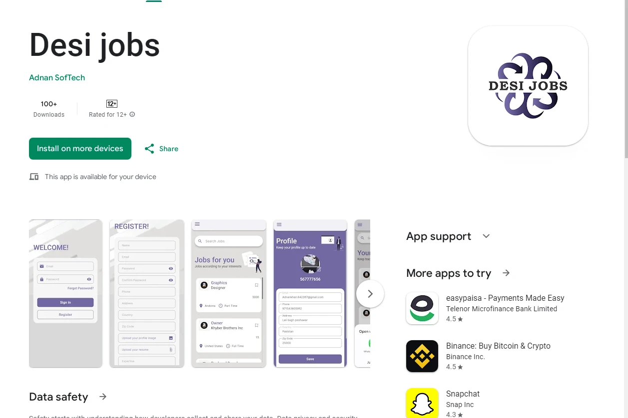 desi jobs