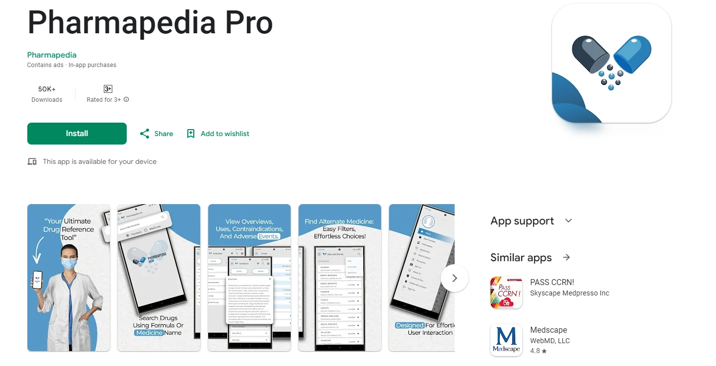 pharmapedia pro